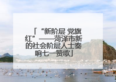 “新阶层 党旗红”——菏泽市新的社会阶层人士奏响七一赞歌