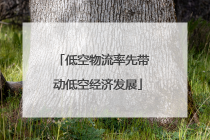 低空物流率先带动低空经济发展