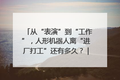 从“表演”到“工作”，人形机器人离“进厂打工”还有多久？｜机器人商业新纪元