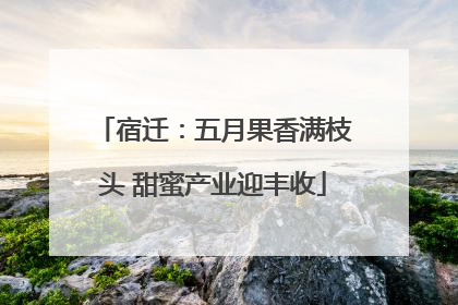 宿迁：五月果香满枝头 甜蜜产业迎丰收