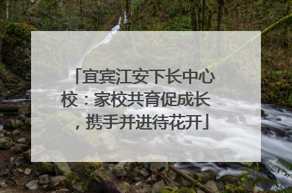 宜宾江安下长中心校：家校共育促成长，携手并进待花开