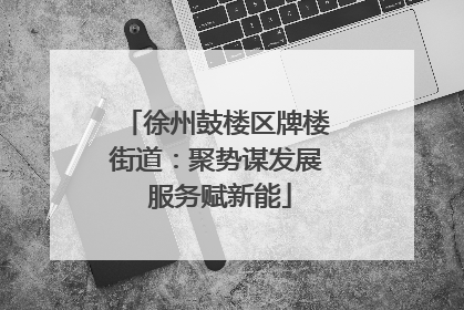 徐州鼓楼区牌楼街道：聚势谋发展 服务赋新能