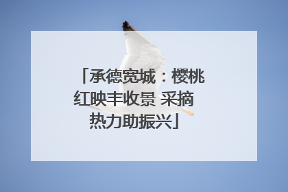 承德宽城：樱桃红映丰收景 采摘热力助振兴