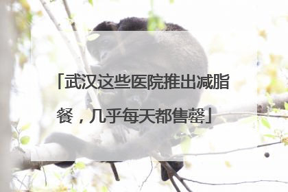 武汉这些医院推出减脂餐，几乎每天都售罄