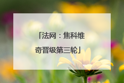 法网：焦科维奇晋级第三轮