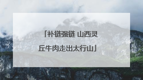 补链强链 山西灵丘牛肉走出太行山