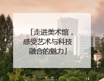 走进美术馆，感受艺术与科技融合的魅力