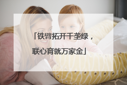 铁臂拓开千垄绿，联心育就万家金