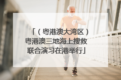 （粤港澳大湾区）粤港澳三地海上搜救联合演习在港举行