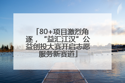 80+项目激烈角逐，“益汇江汉”公益创投大赛开启志愿服务新赛道